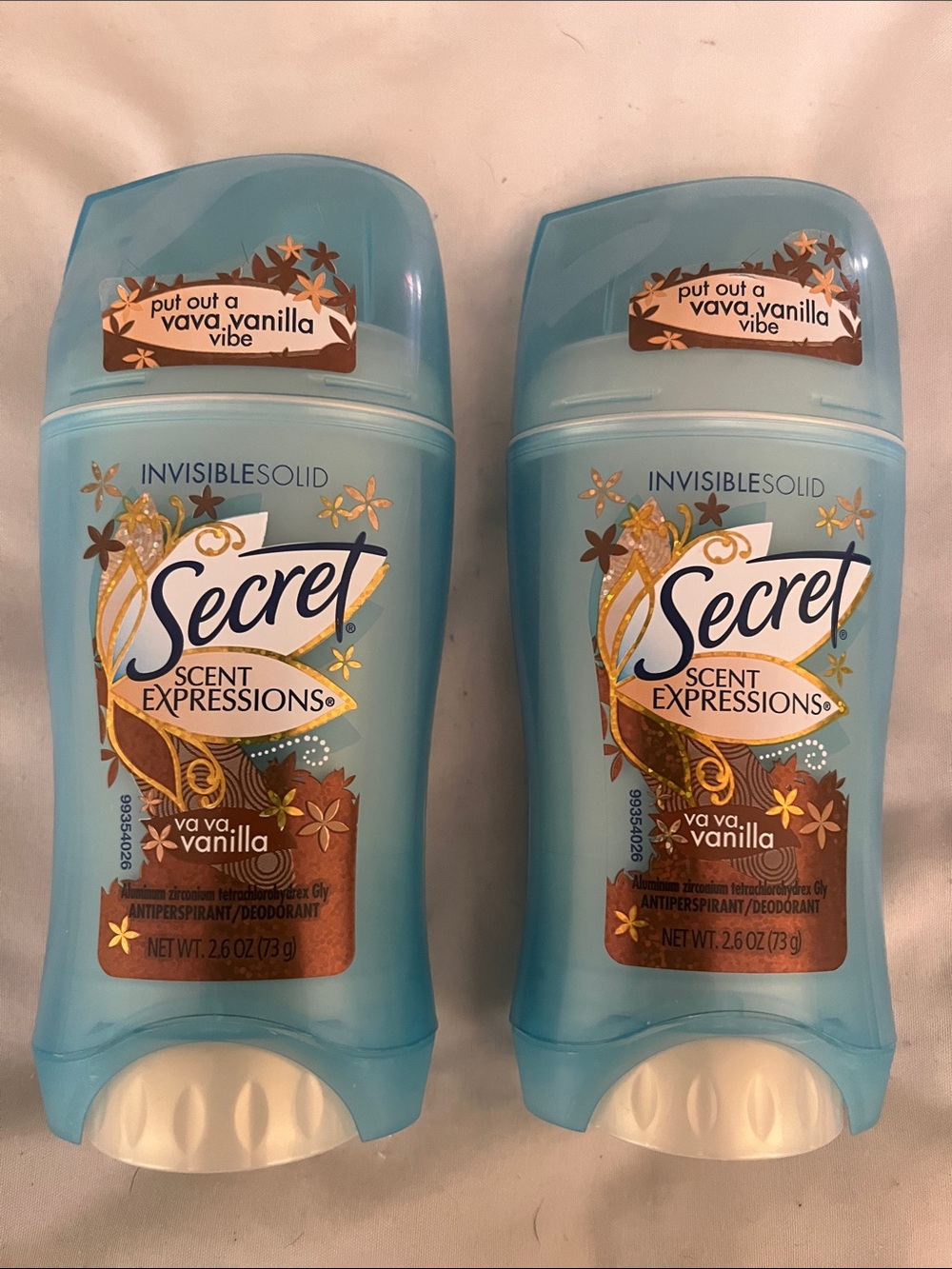 Secret Scent Expressions Va Va Vanilla Invisible Solid Antiperspirant Deodorant